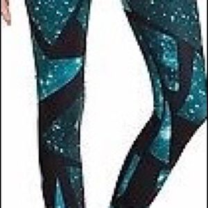 ALO Yoga Airbrush Pants Galaxy Print S